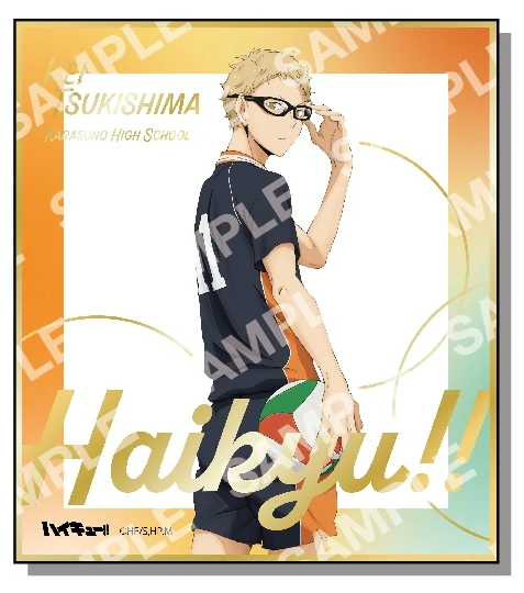[Haikyu!!] Foil Stamped Mini Art Board Collection (Blind Box -Single) - Image 2