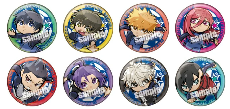 [Blue Lock] Pyon Collection Button Badge (Blind Box -Single)