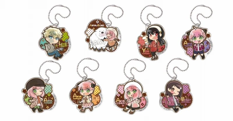 [SPY x FAMILY] Pita! Chibi Break Time Acrylic Keychain (Blind Box -Single) - Image 2