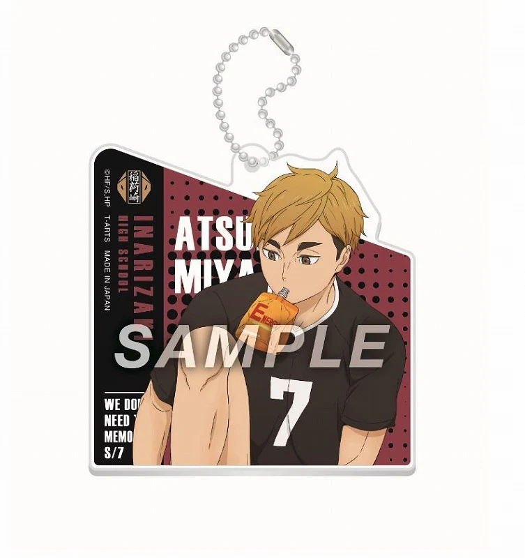[Haikyu!!] "Before a Match" Decorative Acrylic Keychain (Blind Box -Single)