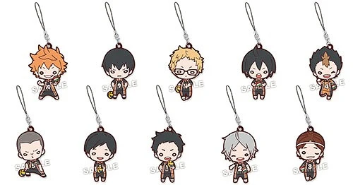 [Haikyu!!] Nitotan Karasuno High (Uniform) Rubber Mascot (Blind Box -Single)