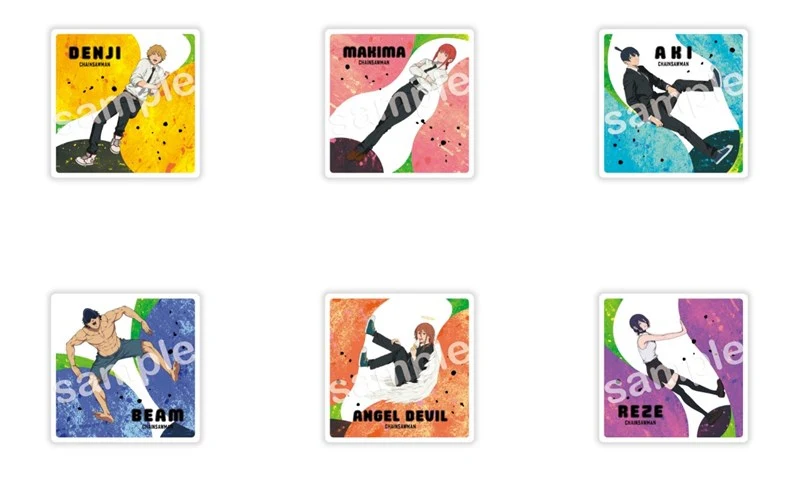 (Goods - Ornament) Chainsaw Man - The Movie: Reze Arc Trading Acrylic Block (Blind Box - Single)