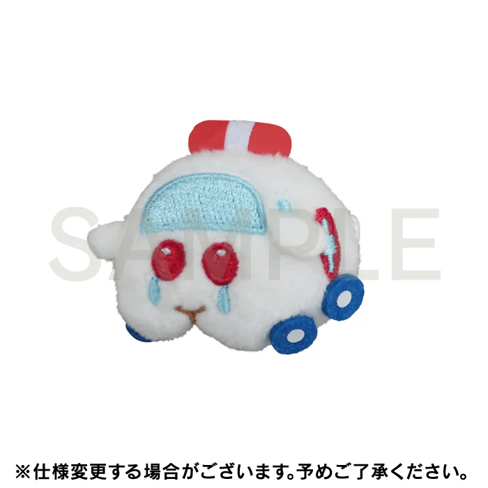 [Pui Pui Molcar] Plush Badge Ambulance Molcar