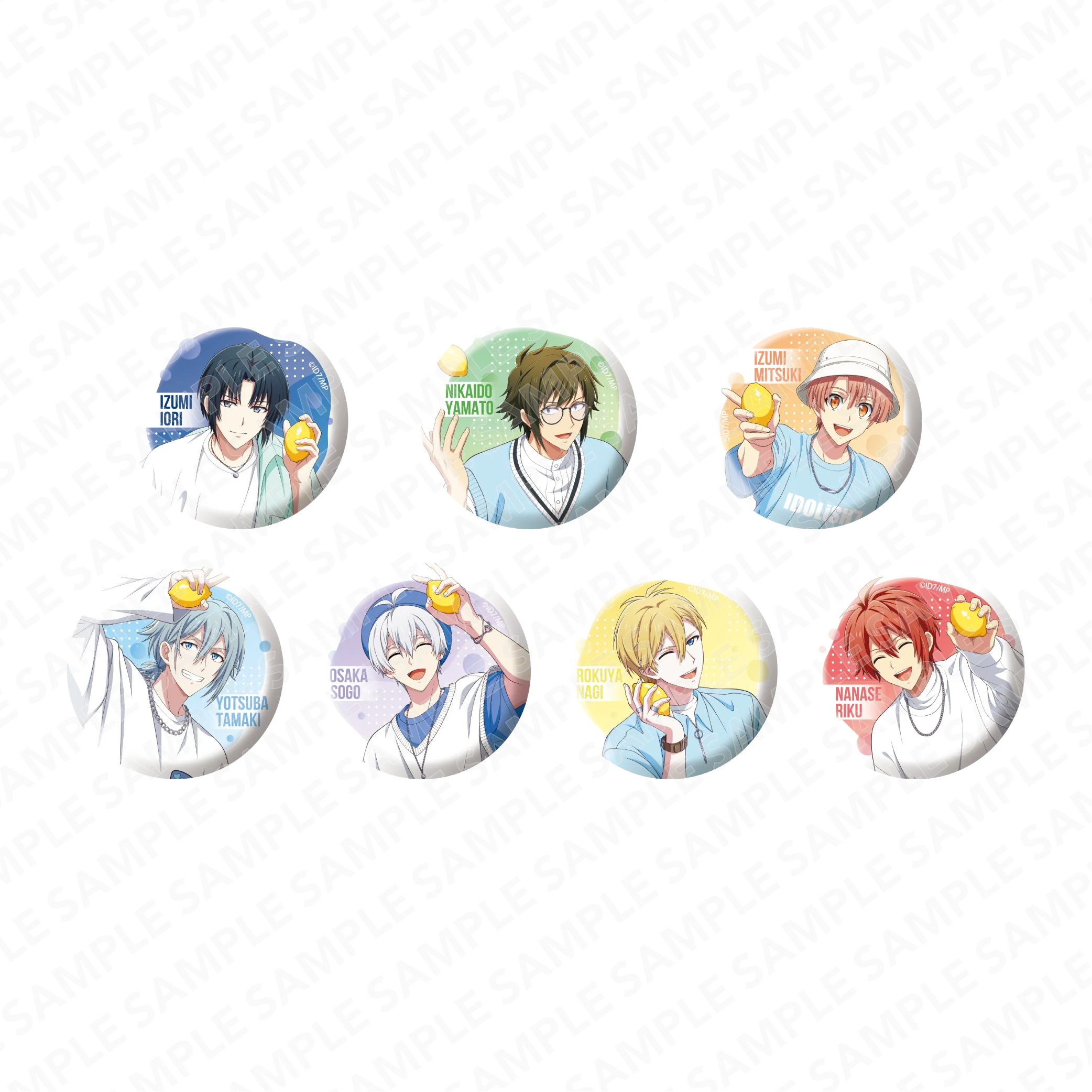 [IDOLiSH7] Button Badge - The Television (Blind Box-Single)