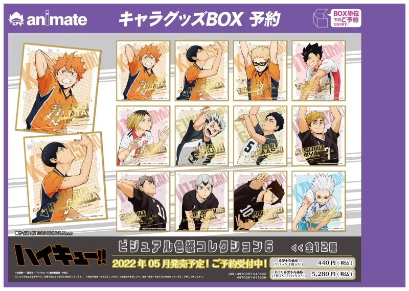 [Haikyu!!] Visual Art Board Collection 6 (Blind Box -Single) - Image 3