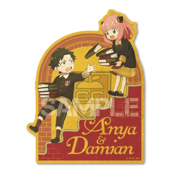 [SPY x FAMILY] Luggage Sticker 4. Anya & Damian