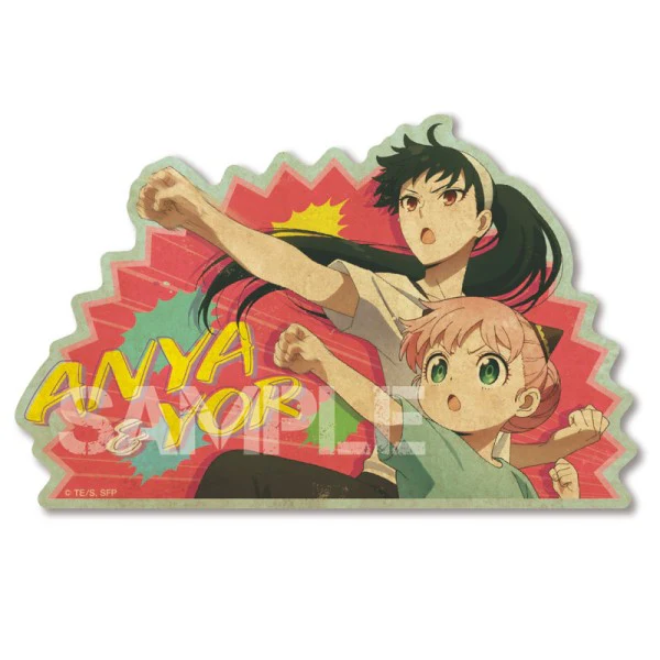 [SPY x FAMILY] Luggage Sticker 6. Anya & Yor