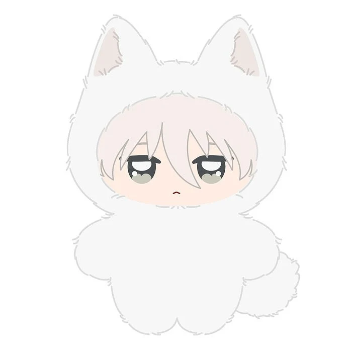 (Goods - Keychain) Blue Lock Chimikemo Mascot Seishiro Nagi