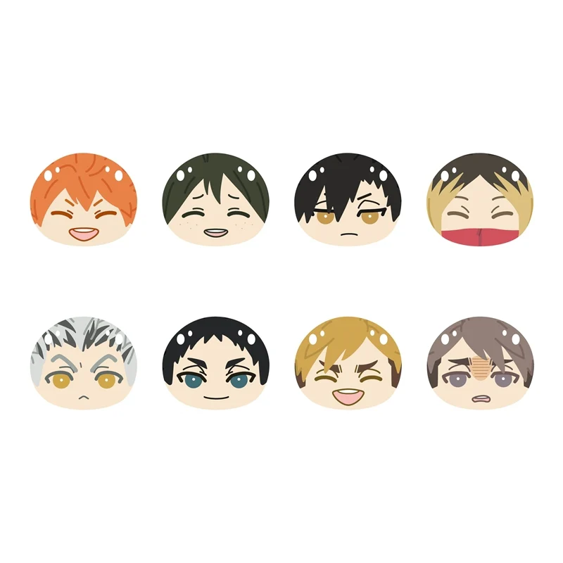 (Goods - Mascot) Anime Haikyu!! Omanjuu Niginigi Mascot 3 A (Blind Box -Single)