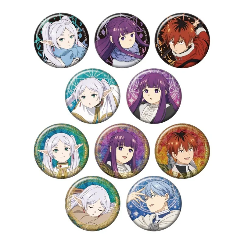 (Goods - Badge) TV Anime - Frieren: Beyond Journey's End Glitter Button Badge Collection (Blind Box -Single)
