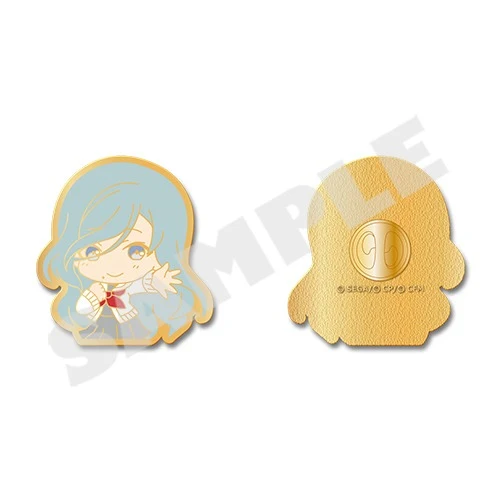 [Hatsune Miku: Colorful Stage!] Pin Badge 8 Shizuku Hinomori