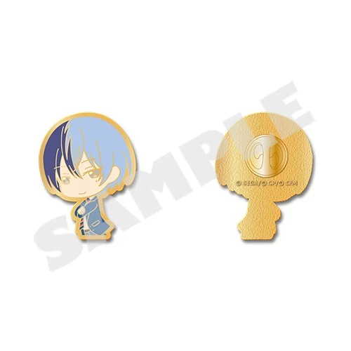 [Hatsune Miku: Colorful Stage!] Pin Badge 12 Toya Aoyagi