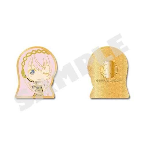 [Hatsune Miku: Colorful Stage!] Pin Badge 24 Megurine Luka
