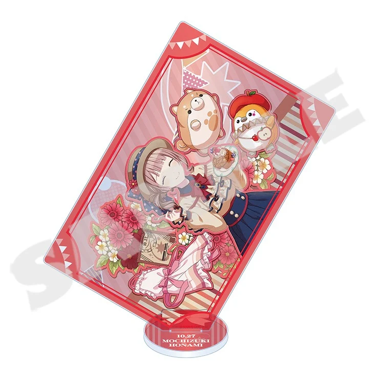 (Goods - Acrylic Stand) Hatsune Miku: Colorful Stage! Anniversary/Birthday Art 2022-2023 Card-shaped Acrylic Stand Honami Mochizuki