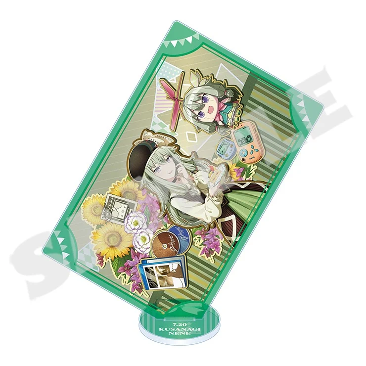 (Goods - Acrylic Stand) Hatsune Miku: Colorful Stage! Anniversary/Birthday Art 2022-2023 Card-shaped Acrylic Stand Nene Kusanagi