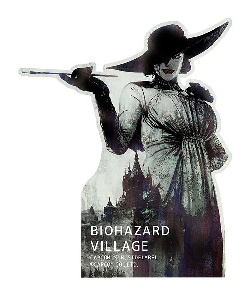 [Resident Evil] CAPCOM x B-SIDE LABEL Sticker Biohazard Dimitrescu