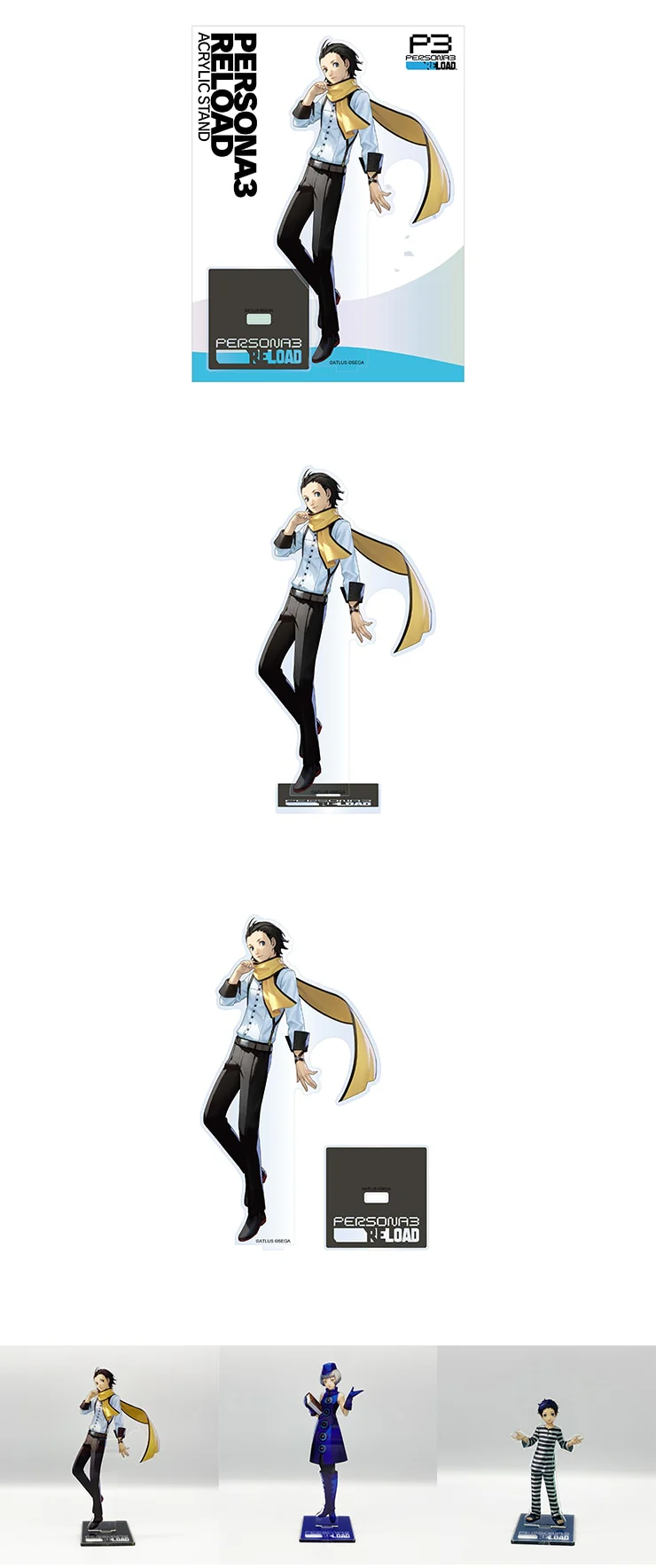 (Goods - Acrylic Stand) Persona 3 Reload Acrylic Stand (Ryoji Mochizuki) - Image 3