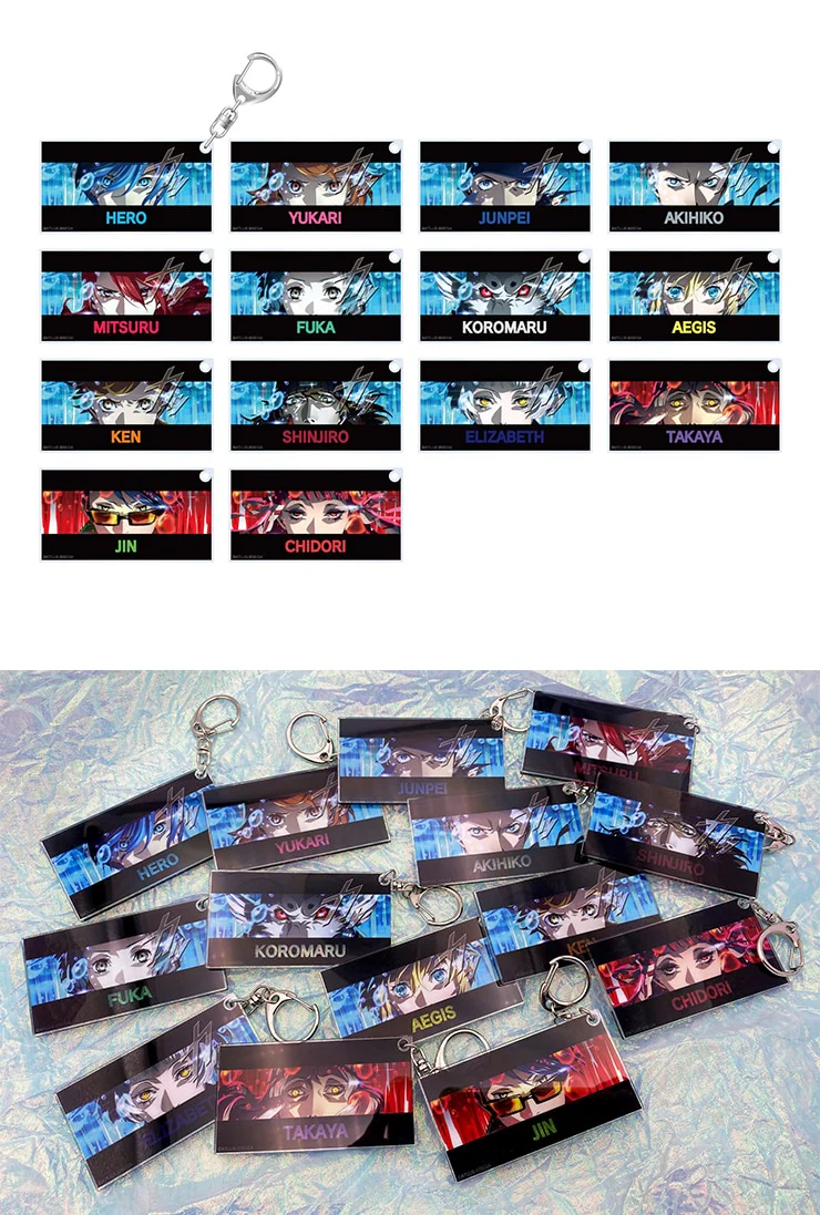 (Goods - Keychain) Persona 3 Reload Cut-in style Acrylic Keychain (Blind Box -Single) - Image 2