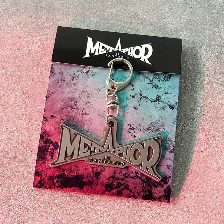 (Goods - Keychain) Metaphor: ReFantazio Logo Metal Keychain - Image 3