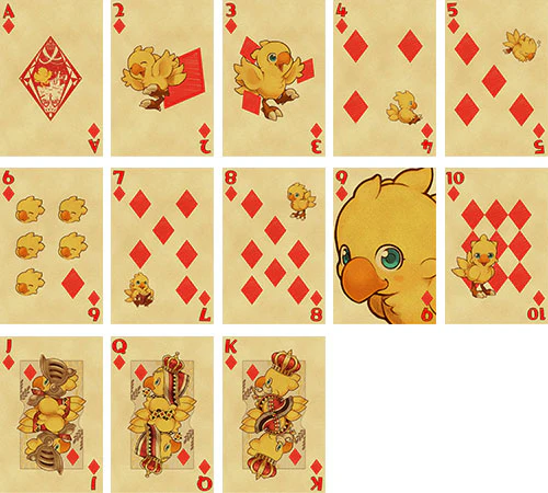 [Final Fantasy] Playing Cards /Chocobo - Image 6