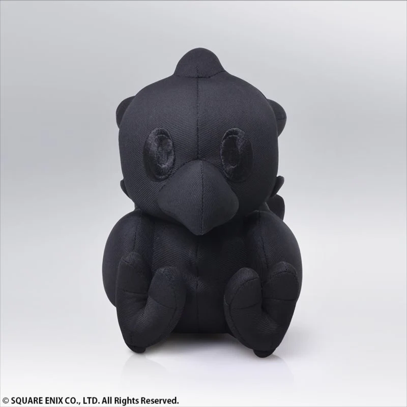 [Final Fantasy] Message Plush /Chocobo (Black)