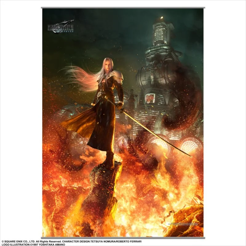 [Final Fantasy] Wall Scroll Vol.2 /FF7 Remake