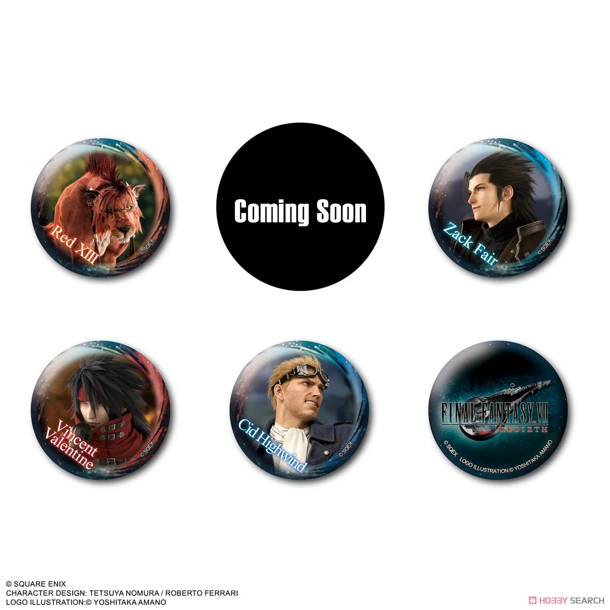 [Final Fantasy] FF7 Rebirth Button Badge (Blind Box -Single) - Image 2