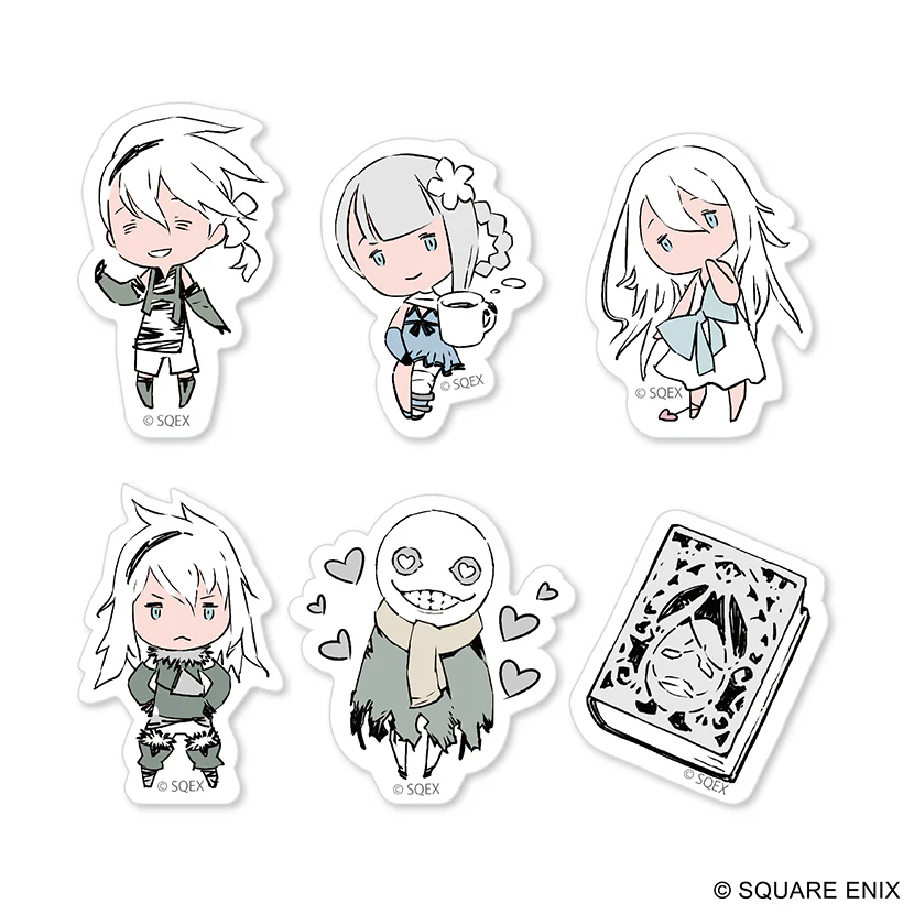 (Goods - Sticker) NieR Sticker Set Replicant