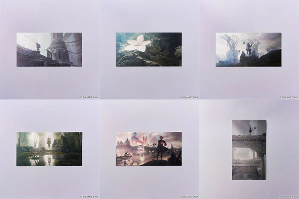 (Goods - Postcard) NieR Series Large Postcard Set