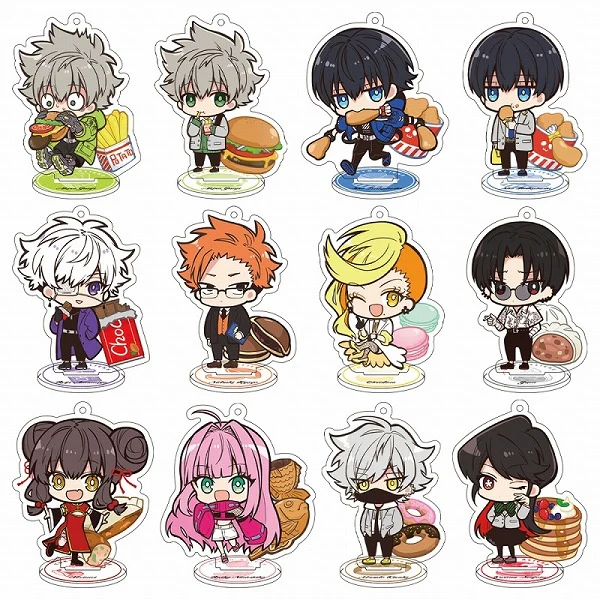 (Goods - Acrylic Stand) [Tokyo Aliens] Trading Acrylic Stand Keychain (Cafe) (Blind Box -Single)