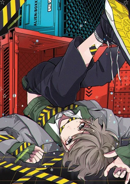 [Tokyo Aliens] Key Animation Art Sheet / Gunji Akira (School Uniform)