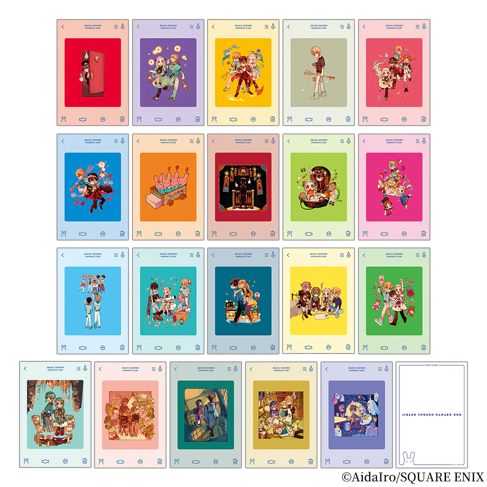 (Goods - Cards)  Toilet-bound Hanako-kun Card Pictures (Blind Box -Single)