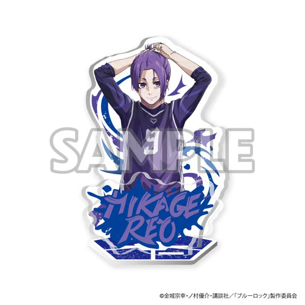 (Goods - Acrylic Stand) [Blue Lock] Graffiti Art Acrylic Stand Reo Mikage - Image 2