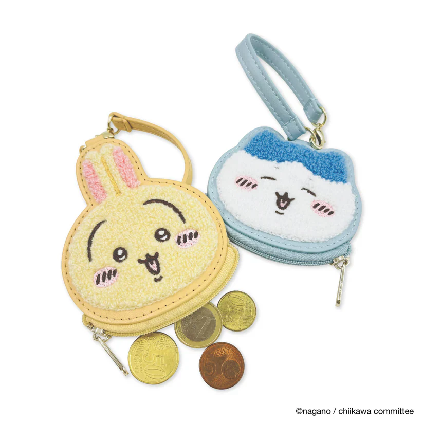 (Goods - Pouch) Chiikawa Face Mini Pouch Hachiware - Image 5