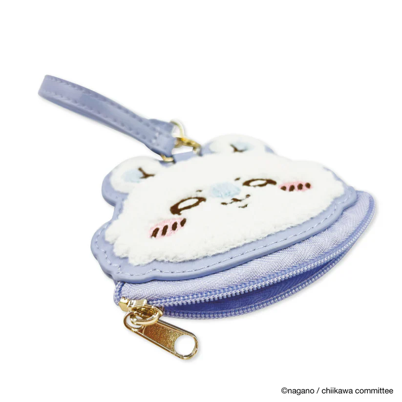 (Goods - Pouch) Chiikawa Face Mini Pouch Momonga - Image 4