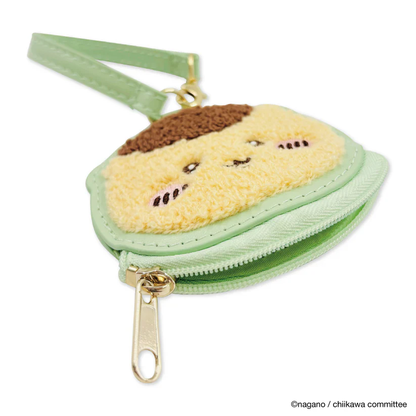 (Goods - Pouch) Chiikawa Face Mini Pouch Kurimanju - Image 4