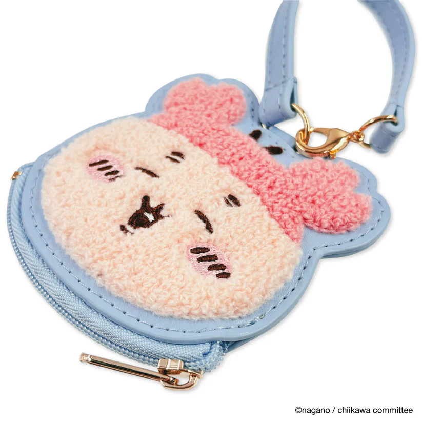 (Goods - Pouch) Chiikawa Face Mini Pouch Furuhonya - Image 4
