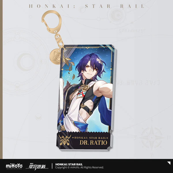 [Honkai: Star Rail] Character Portrait Series Acrylic Keychain / Hunt Dr. Ratio