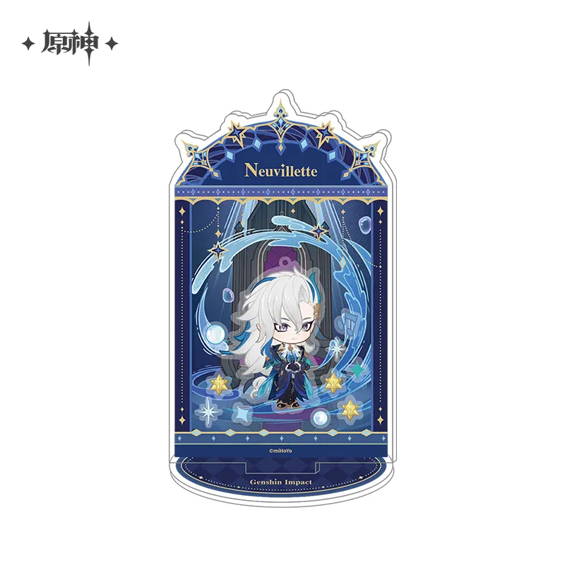 (Goods - Acrylic Stand) [Genshin Impact] Starlit Letter Acrylic Stand Neuvillette