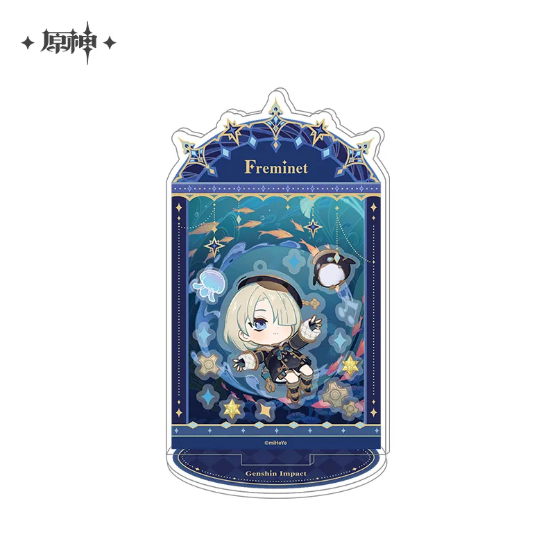 (Goods - Acrylic Stand) [Genshin Impact] Starlit Letter Acrylic Stand Freminet