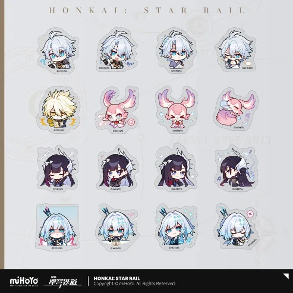 (Goods - Sticker) Honkai: Star Rail Sticker Set For the Sun is Set to Die - Image 2