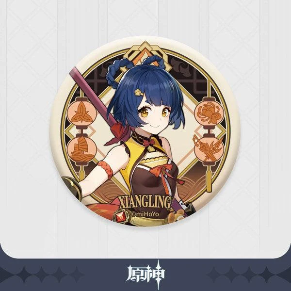 [Genshin Impact] Chara Can Badge Liyue Harbor XIANGLING
