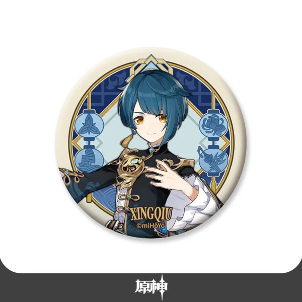 [Genshin Impact] Chara Can Badge Liyue Harbor XINGQIU