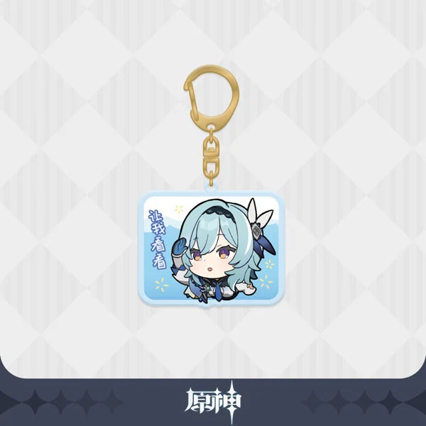 [Genshin Impact] Chibi Stamp Acrylic Strap EULA