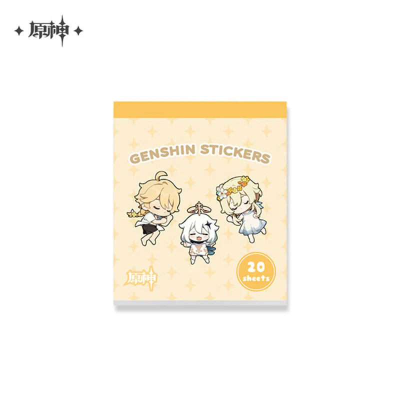 [Genshin Impact] Chibi Chara Sticker Book PAIMON