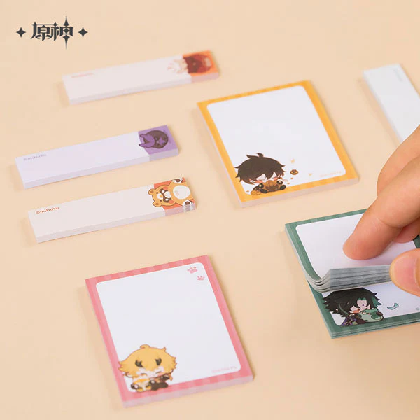 [Genshin Impact] Chibi Character Sticky Note Set - Image 2