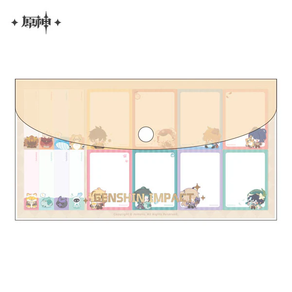 [Genshin Impact] Chibi Character Sticky Note Set - Image 5