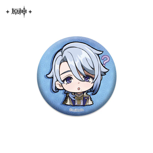 [Genshin Impact] Chibi Character Button Badge / Ayato Kamisato