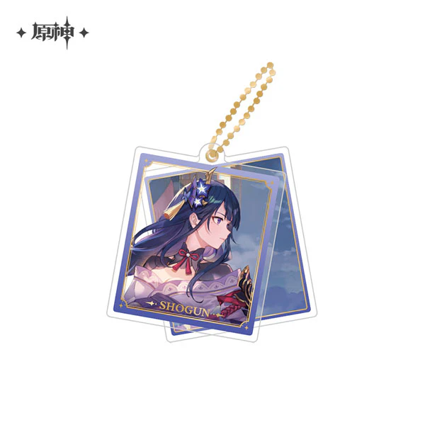 [Genshin Impact] Slidable Acrylic Keychain /Raiden Shogun