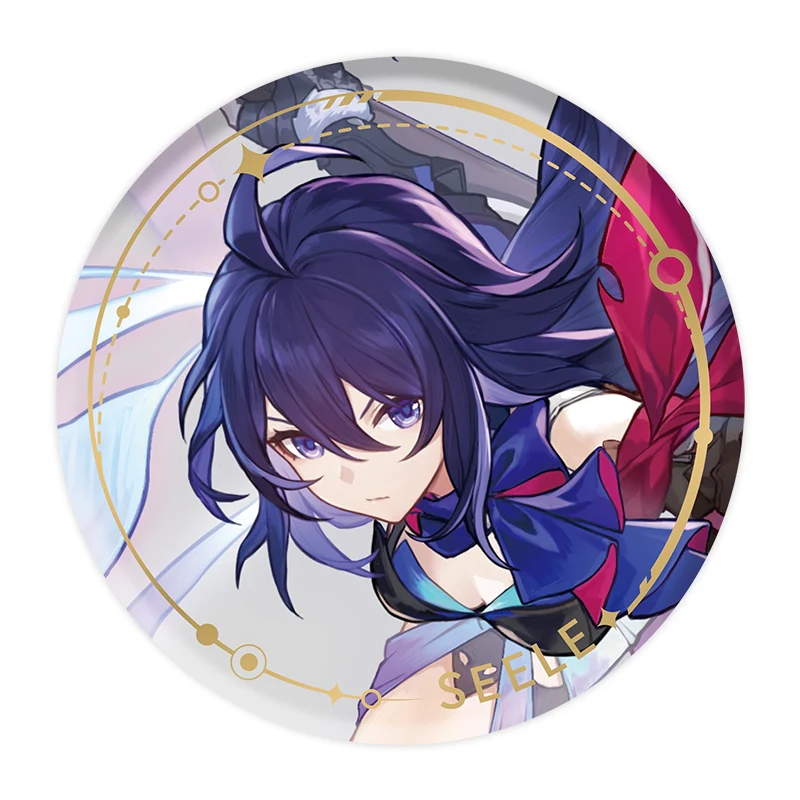[Honkai: Star Rail] Standing Design Series Button Badge /Seele